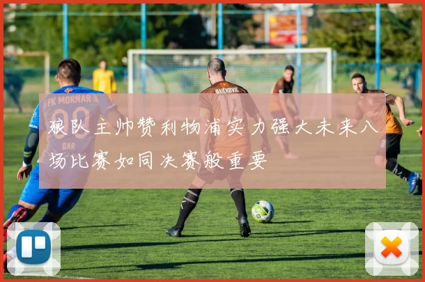 狼队主帅赞利物浦实力强大未来八场比赛如同决赛般重要