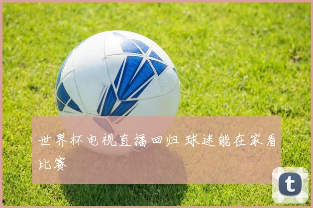 世界杯电视直播回归 球迷能在家看比赛