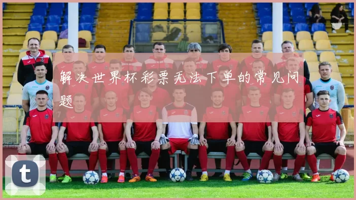 解决世界杯彩票无法下单的常见问题