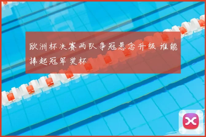 欧洲杯决赛两队争冠悬念升级 谁能捧起冠军奖杯