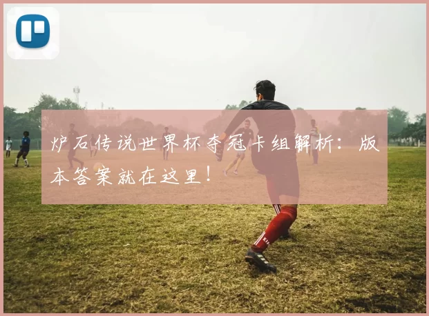 炉石传说世界杯夺冠卡组解析:版本答案就在这里!