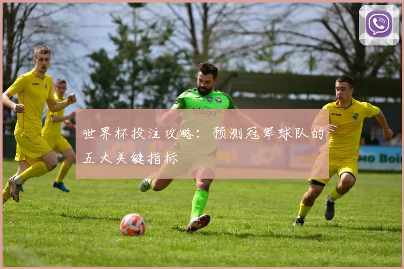 世界杯投注攻略:预测冠军球队的五大关键指标